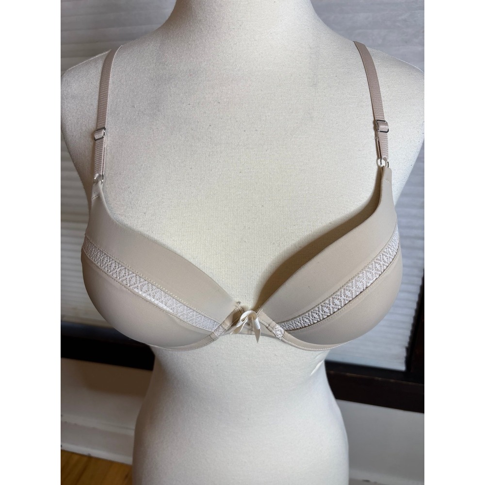 Lily of‎ France Lace Inlay Padded Bra